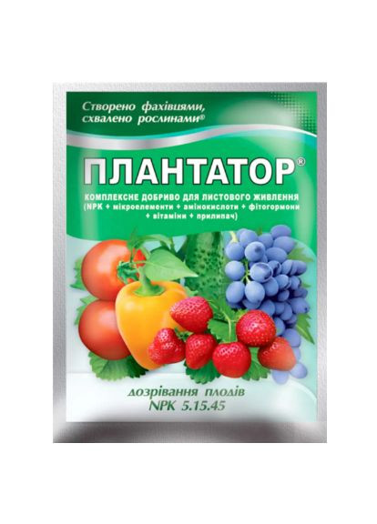 Удобрение Плантатор созревания плодов 25г Кіссон (356120342)