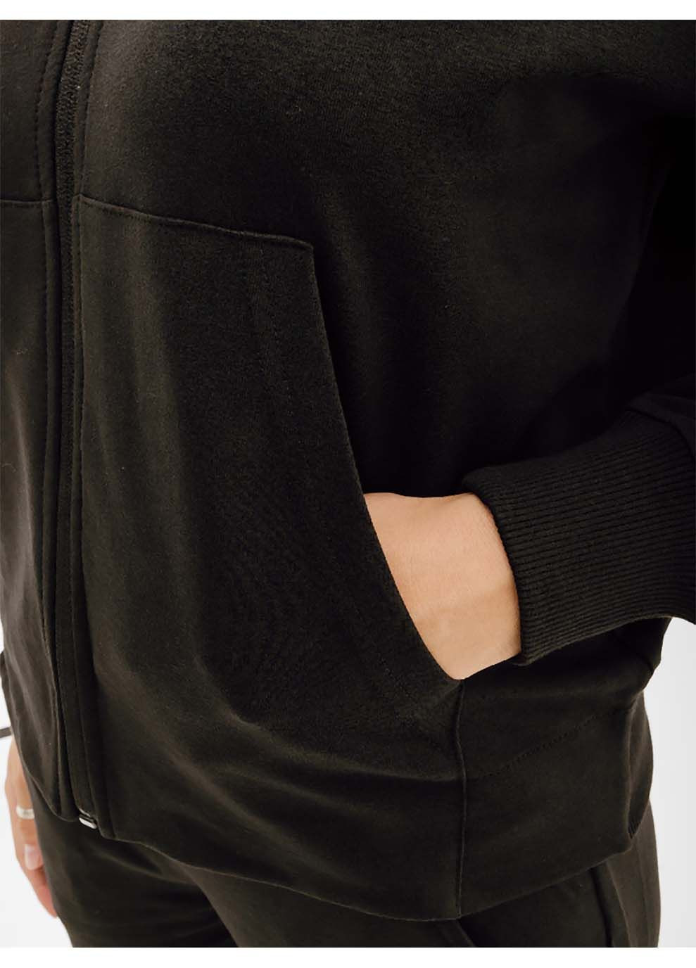 Женский Костюм спортивный ESSENTIALS ELASTIC FLEECE TRACK SUIT Черный Australian (367191675)