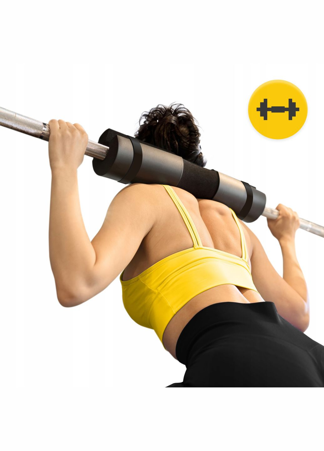 Накладка (бампер) на гриф Barbell Pad Black () 4FIZJO P-5907739311894 (340458965)