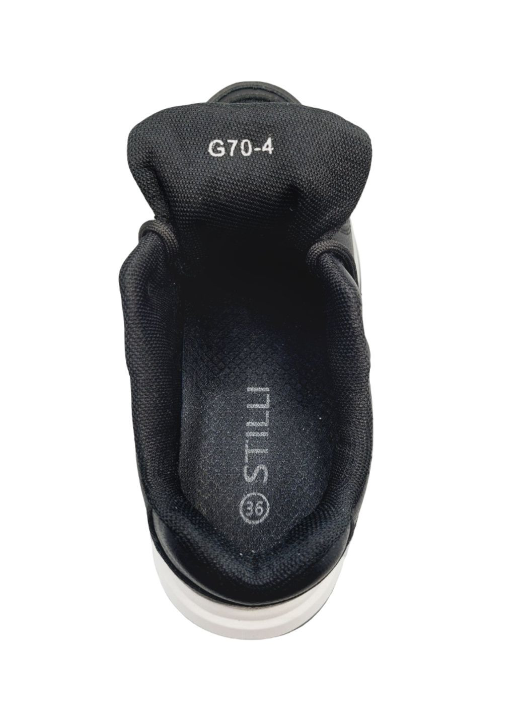 Черные всесезонные кроссовки No Brand