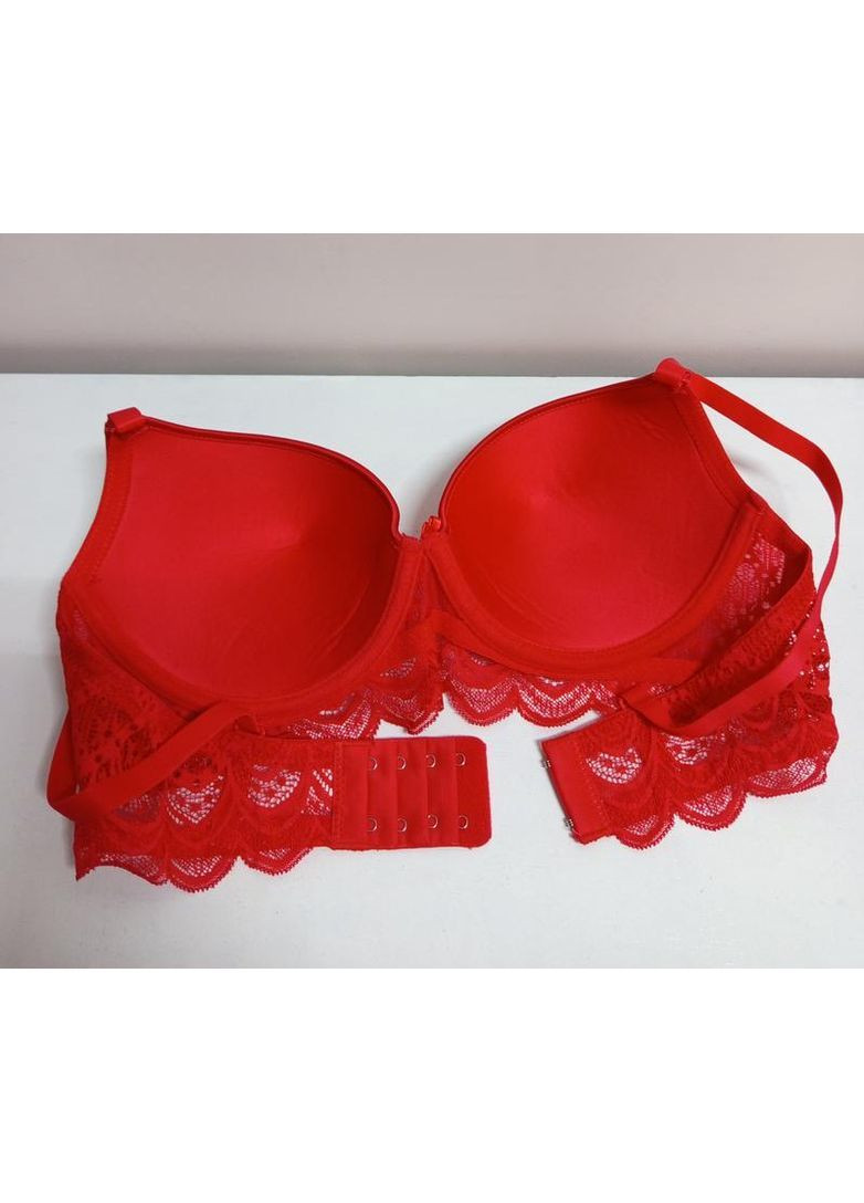 Червоний бюстгальтер чашка в FNNISS з кісточками поліамід, віскоза, мікрофібра, еластан