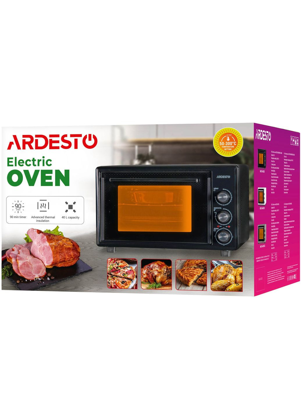 Електрична піч MEO-S40GW Ardesto (362671216)