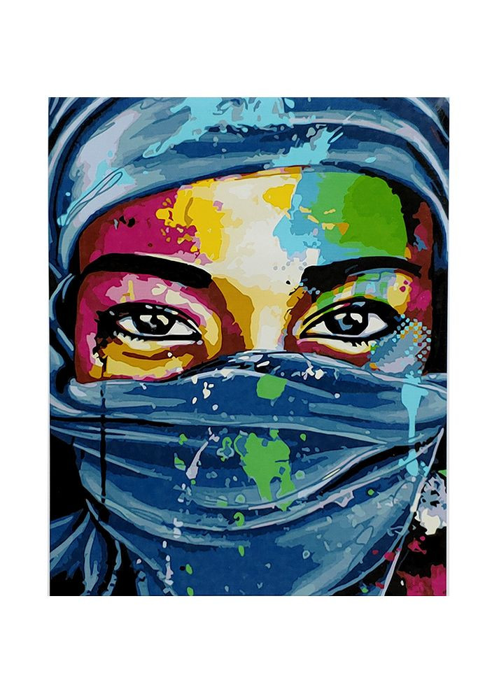 Картина по номерам для взрослых Поп-арт глаза акриловая для творчества см Strateg (362439322)