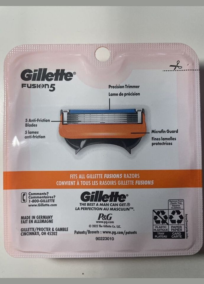 Змінні картриджі для гоління Fusion 5 power (8 шт картриджів) Gillette (278773567)