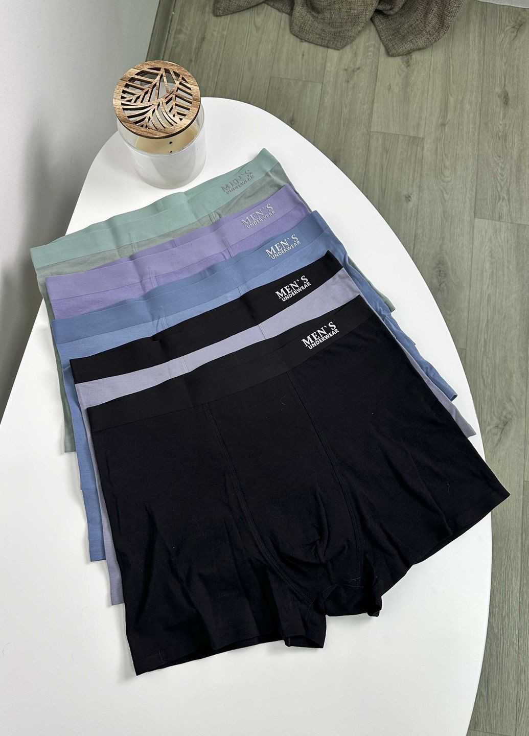 Чоловічі боксери синій арт.0137 M VIDCHUY (314813386)