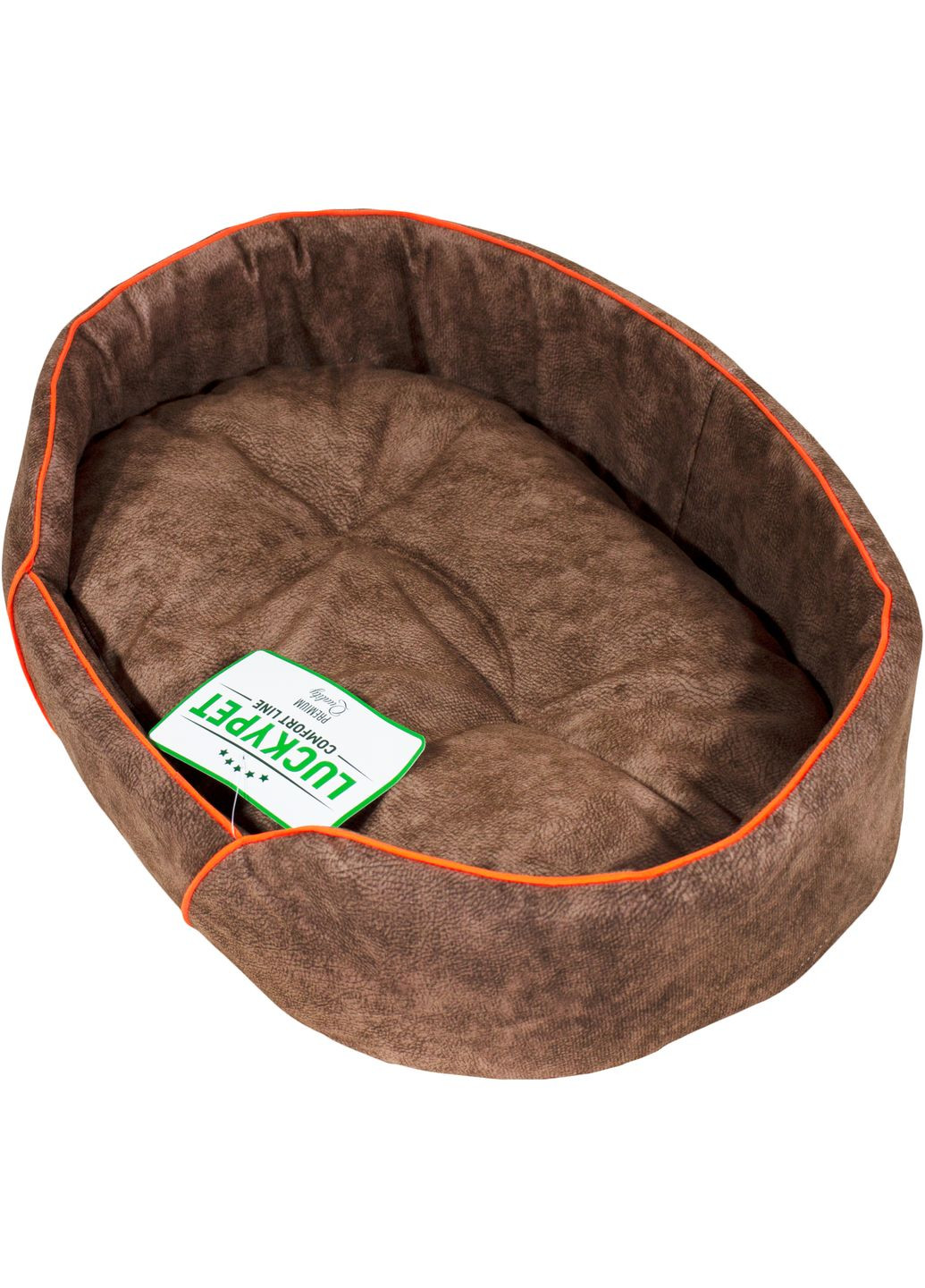 Лежак для собак Доллі №4 46 x 62 x 14 см Коричневий (4820224212920) Lucky Pet (279568194)