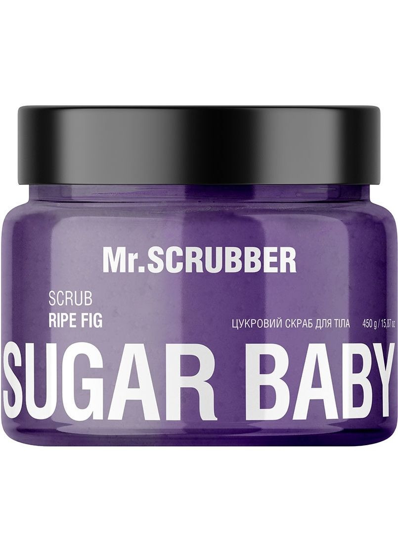 Сахарный скраб для тела "Ripe Fig" Shugar Baby Hands Feet & Body Scrub Ripe Fig 450g (1494138-34109956) Mr. Scrubber (368611364)