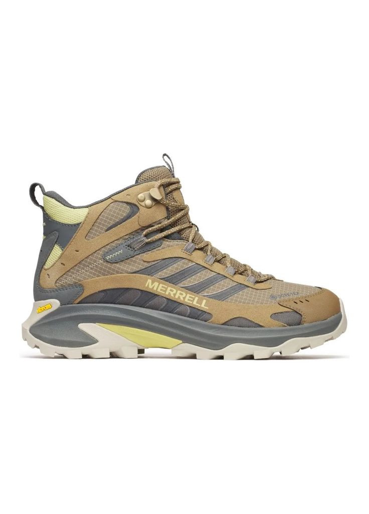 Коричневые осенние ботинки moab speed 2 mid gtx mns cairn (m510005) Merrell