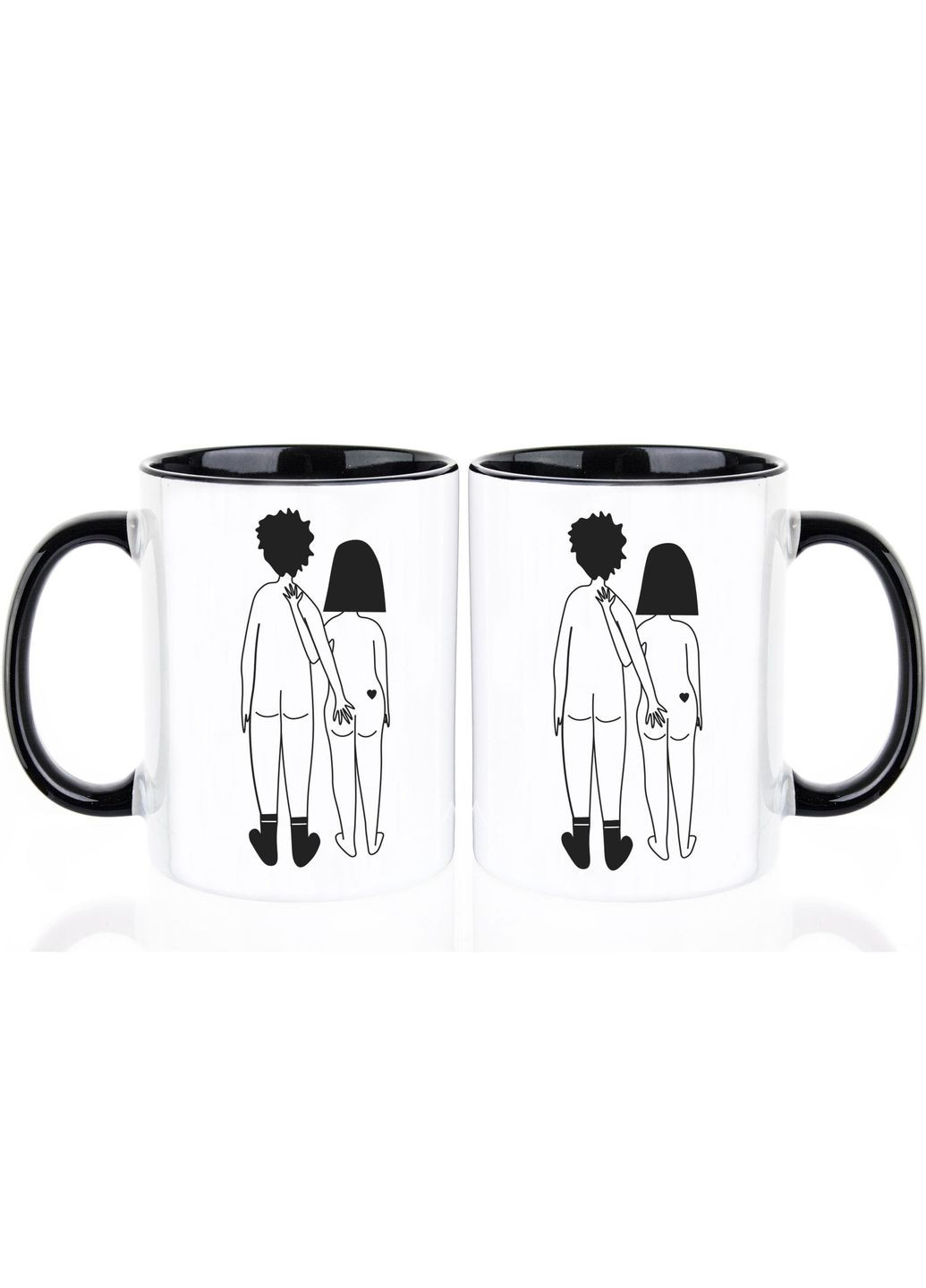 Парні чашки, 330 мл, Пара No Brand (301134965)