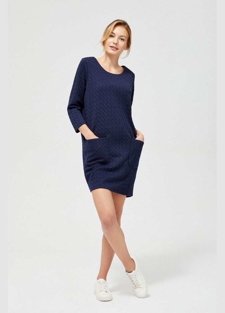 Синее платье Moodo