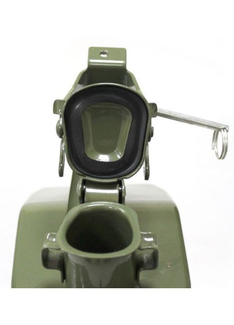 Канистра 10 л стальная вертикальная для бензина топлива и безопасной транспортировки (2104618810) Lavita (369963230)