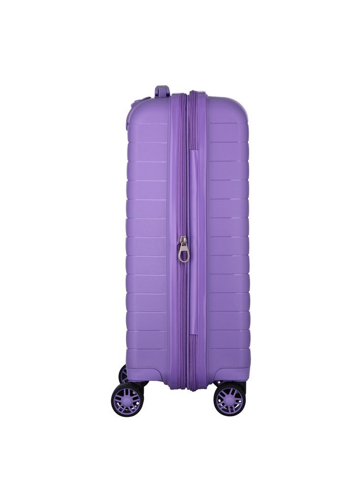 Валіза, Aero, поліпропілен, мала, 35/44 л, TSA, 4 колеса, EXP, лавандовий 2E (370619140)