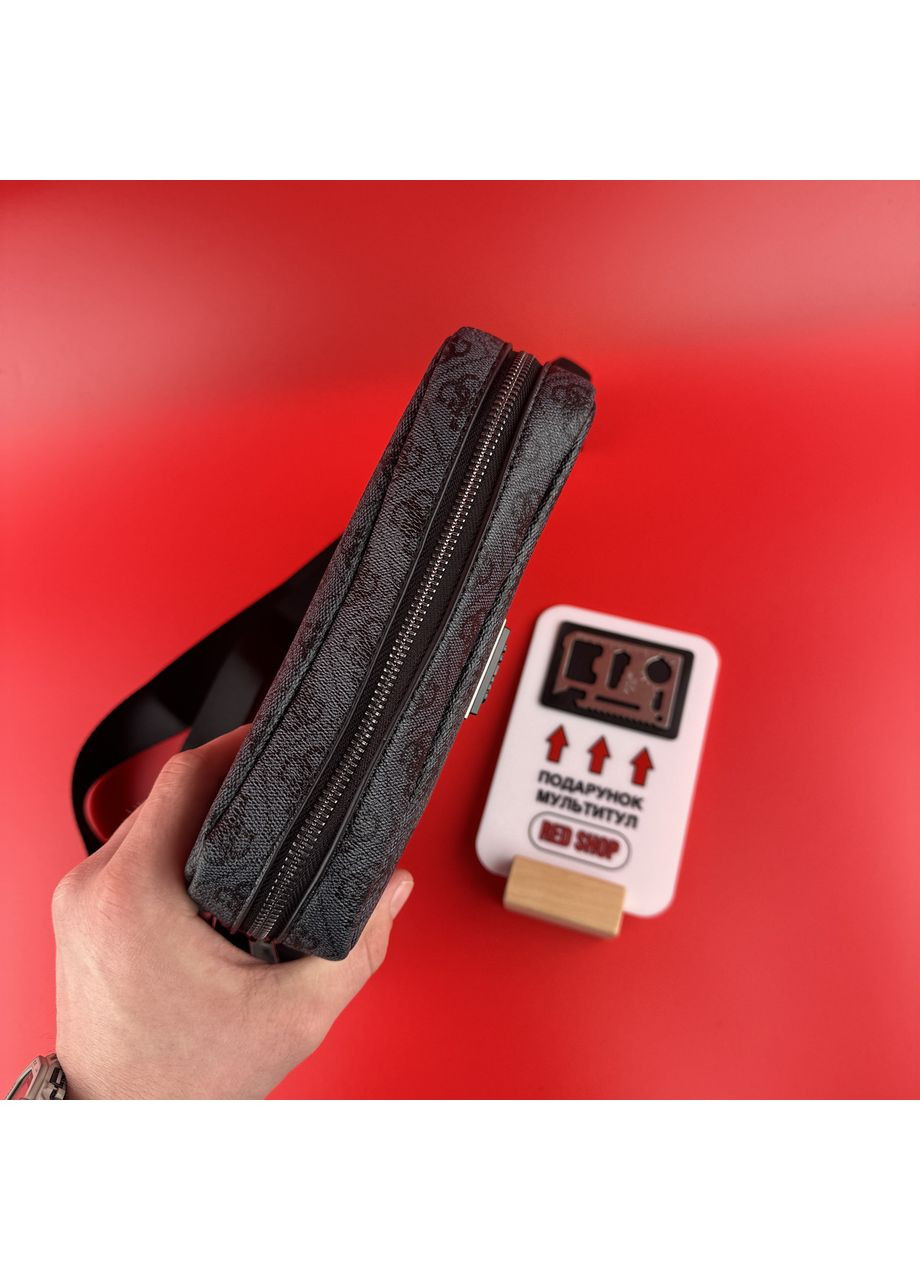 Сумка через плечо Борсетка Гесс мужская Черный No Brand (361668569)