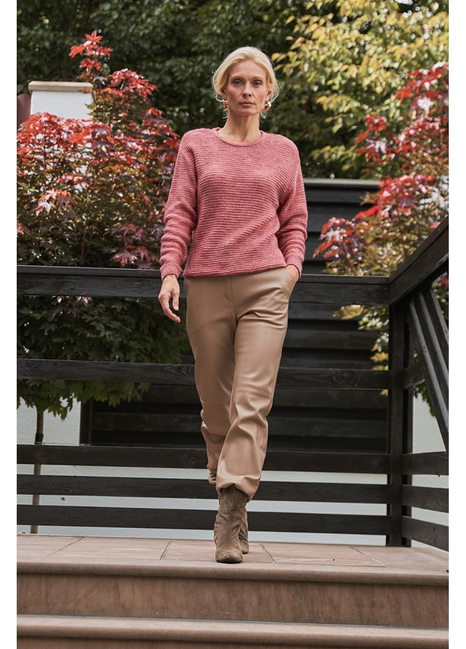 Темно-розовый демисезонный джемпер кофта свитер джемпер Triko Bakh