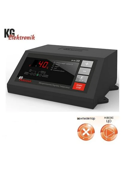 Автоматика для твердотопливных котлов SP-05 LED Kg Elektronik (385769225)