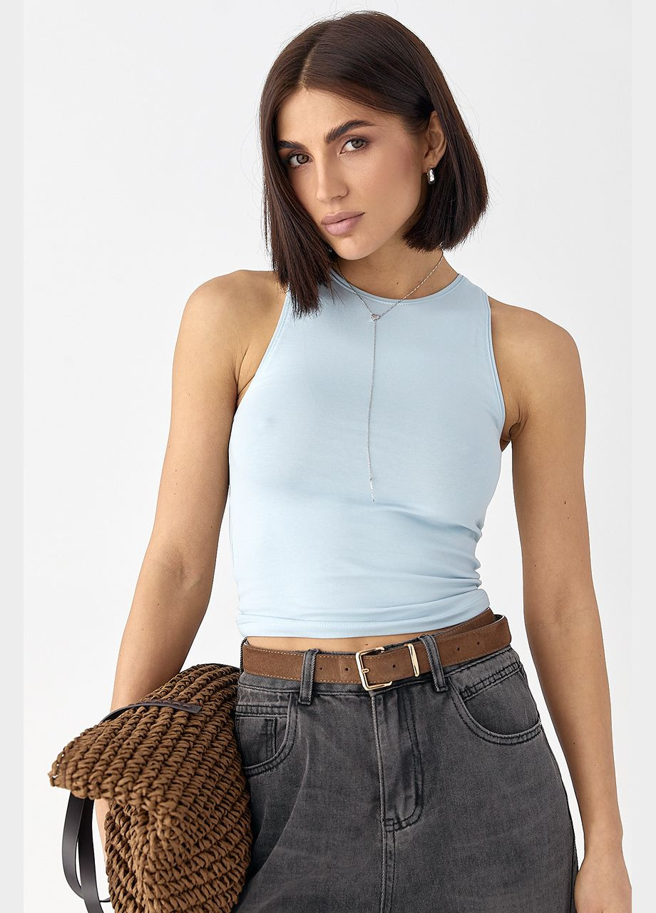 Базовая майка приталенного кроя Lurex — 323644687