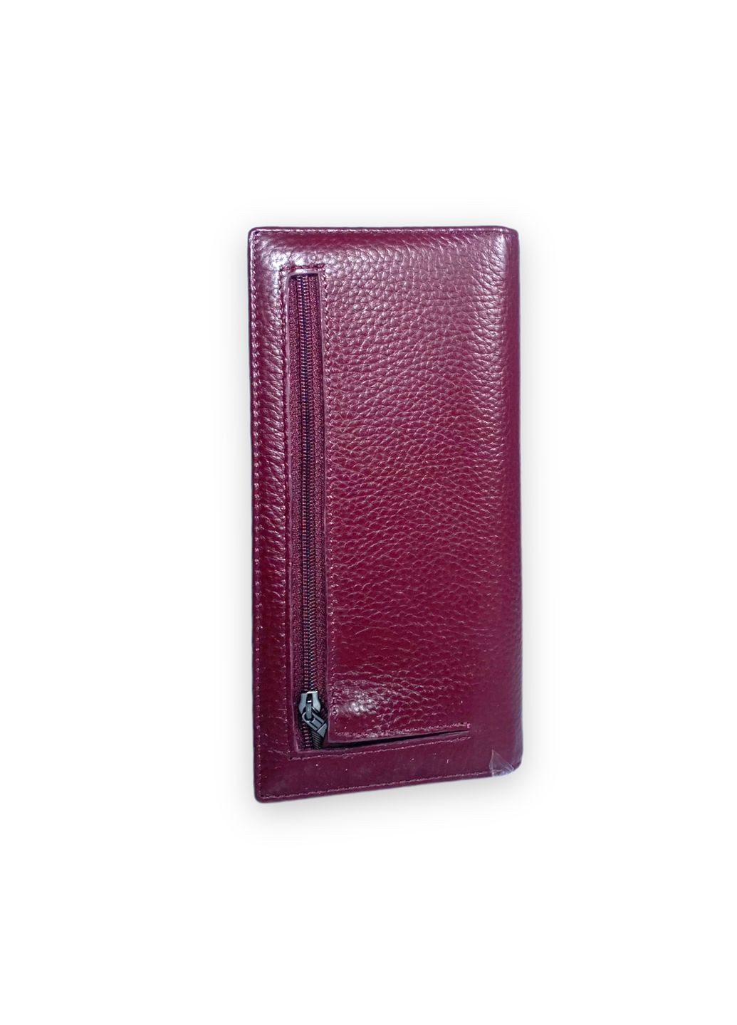 Жіночий гаманець шкіряний 3 відділи 10 осередків для карт розмір: 18.5*9.5*2 см бордовий Cardinal (266911684)