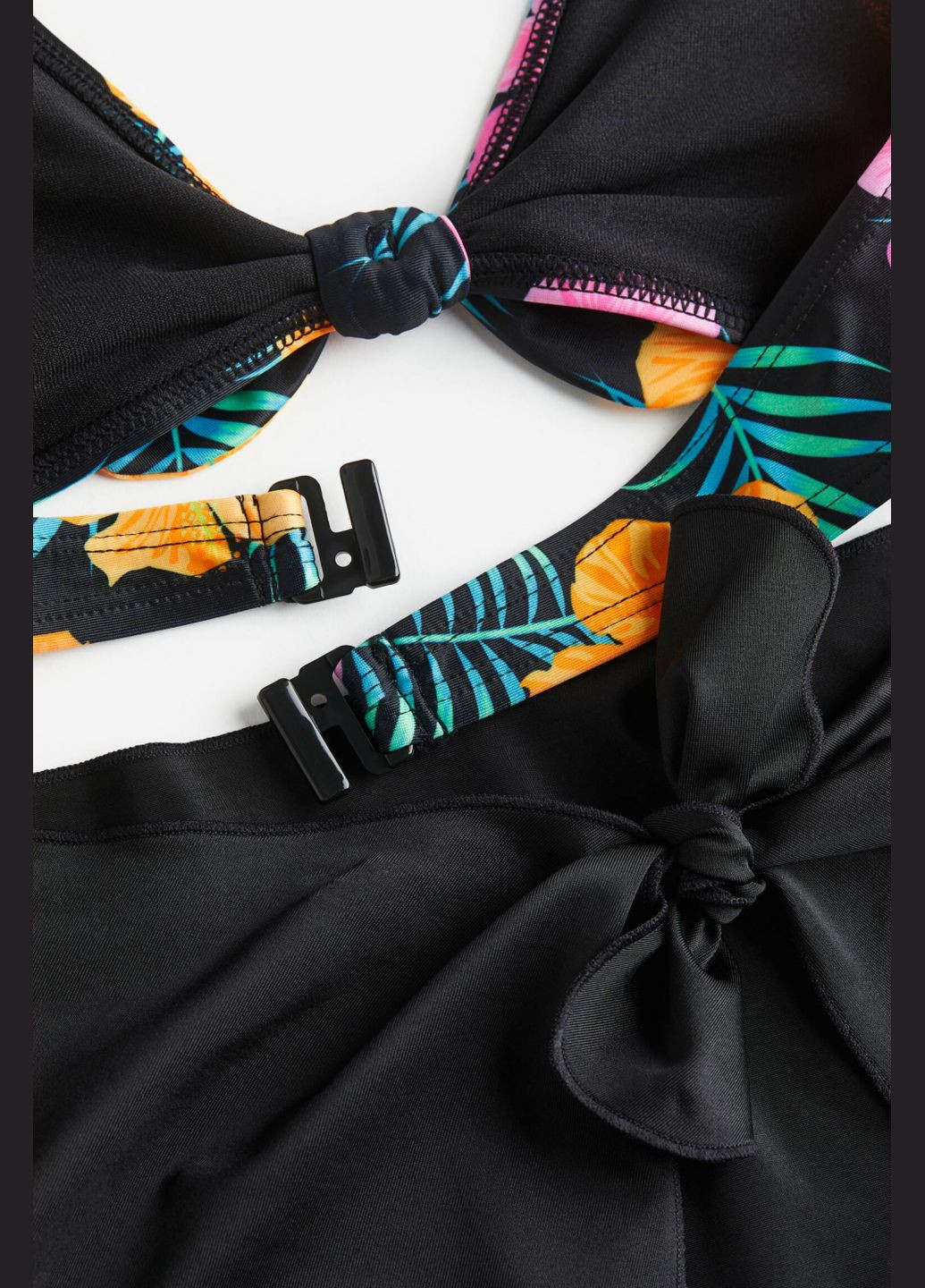 Верхня частина купальника на підкладці для дівчинки 1135736-002 чорний H&M (342336033)