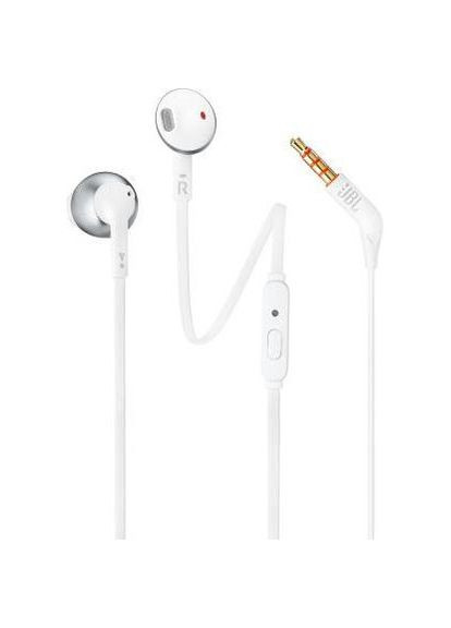 Наушники с микрофоном Chrome (JBLT205CRM) JBL T205 (319534718)