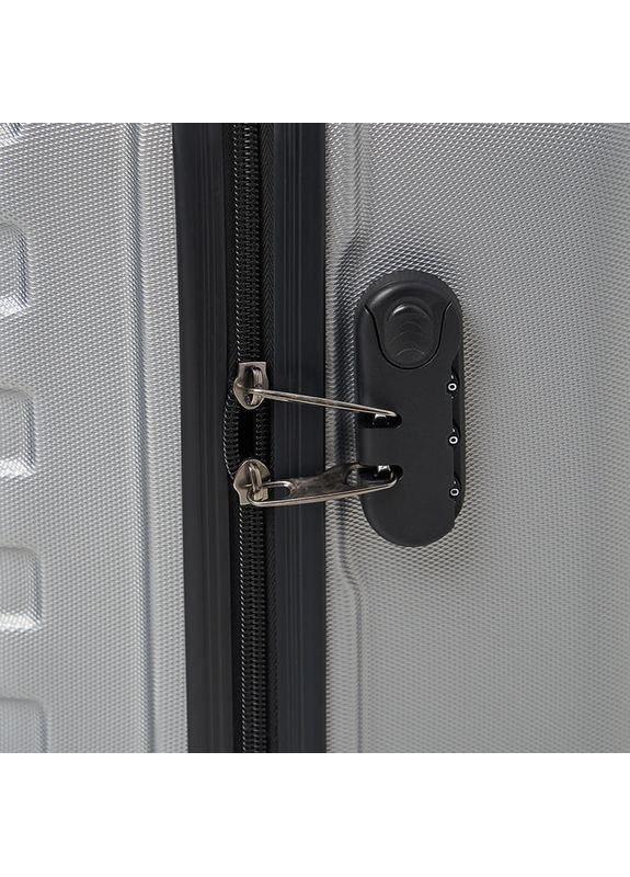 Валіза маленька 4 колеса T15002silver-M Ricco Grande (365727944)