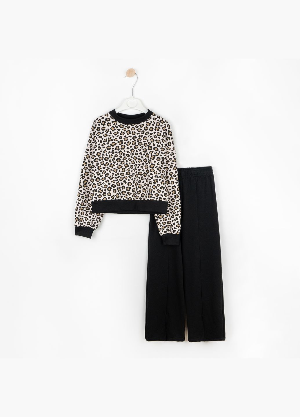 Костюм для девочки Dexter`s леопардовый с брюками палаццо leo dexter's (303722444)