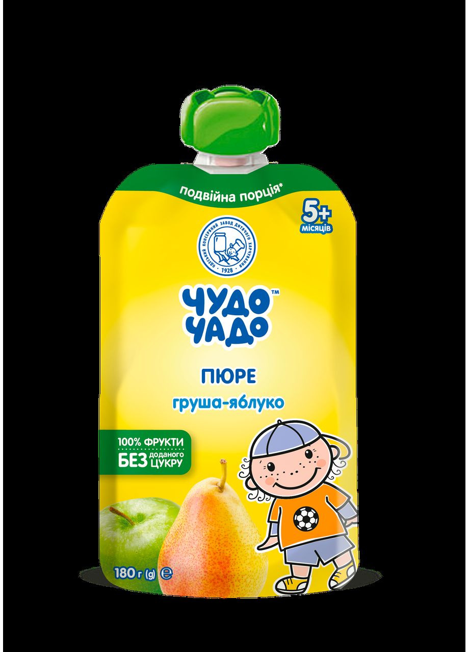 Пюре Груша-Яблуко 180г Чудо-чадо (369544283)