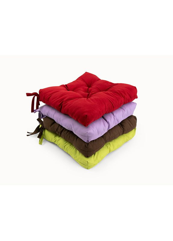 Подушка на стул 38x38 - Серая (22595) Руно (347163230)