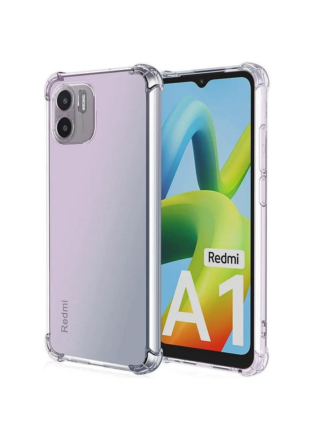TPU чохол Ease посилені кути Full Camera для Xiaomi Redmi A1 / A2 Getman (383820193)