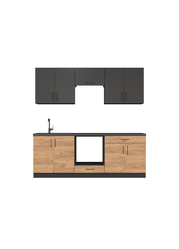 Кухня модульна Оптіма набір №8 2,2 м (EVR-5723) Еверест (311683451)