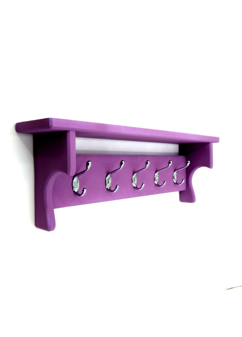 Вешалка для одежды из дерева Калгари флокс (ВДО-000155) No Brand (327849490)