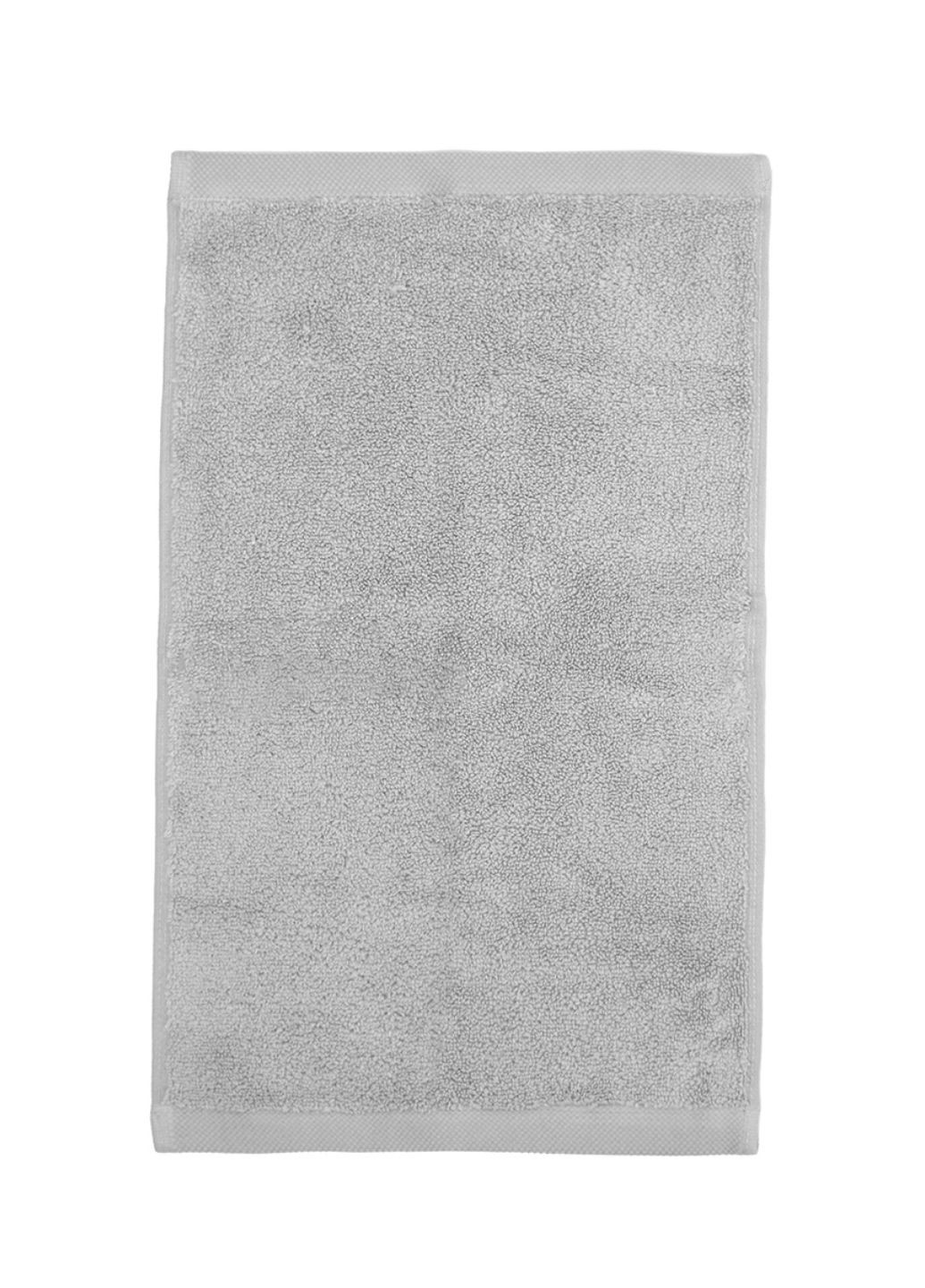 Рушник "Ніжність" 50x90 см MVM однотонний світло-сірий