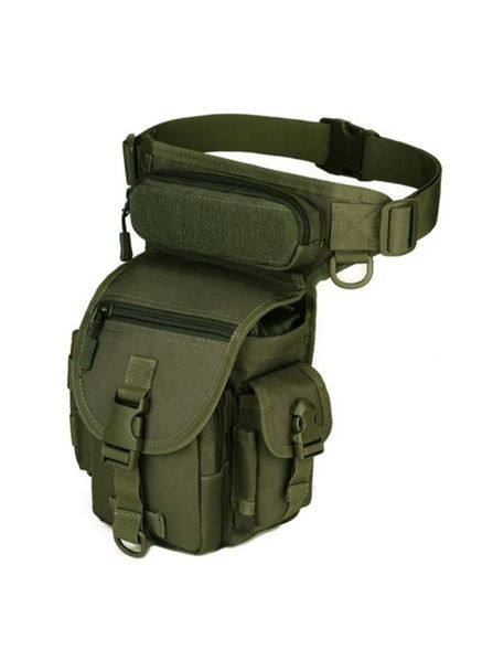 Сумка на пояс тактична Олива 6л, набедрена сумка для військових з кріпленням Molle No Brand (361669439)