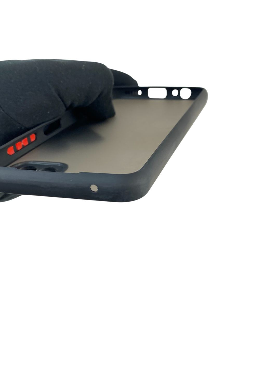 Чохол для телефона Galaxy A22 5G (SM-A226) с 3D принтом патріотичним із захистом камери на самсунг а22 5г чорний Samsung (366388116)