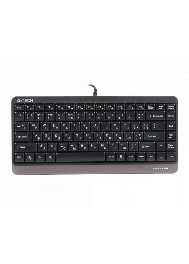 Клавіатура A4Tech fk11 fstyler compact size usb grey (268146091)