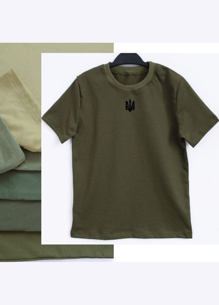 удобные футболки с украинской символикой, баталов мужские футболки больших размеров сувенир футболка 52 хлопок (301033956)