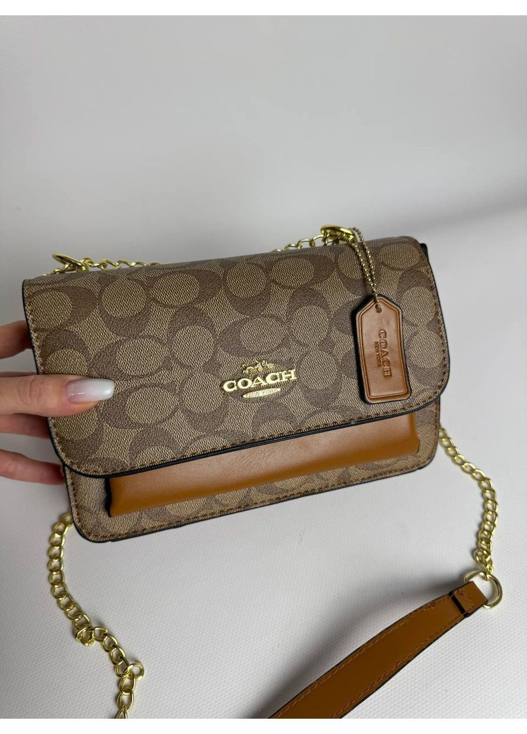 Сумка женская кросс боди на цепочке No Brand (363329786)