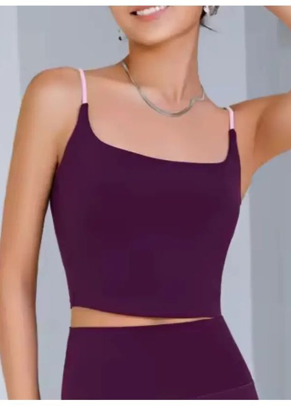 Спортивний топ на тонких бретелях No Brand (363332287)