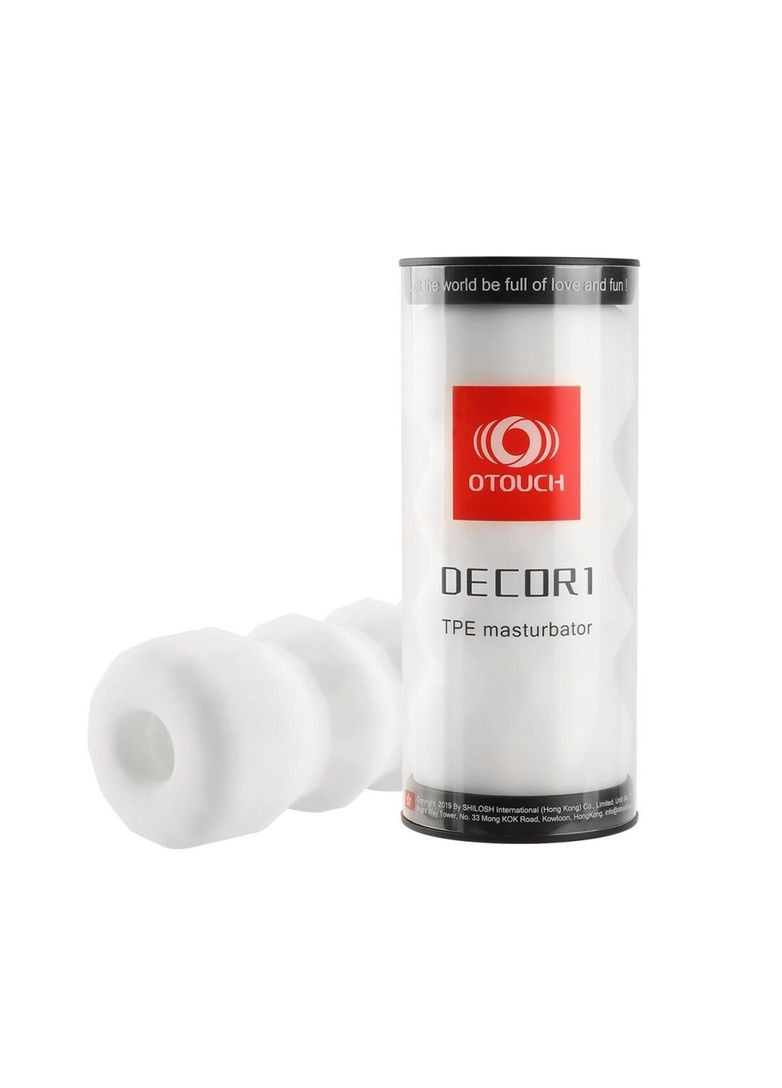 Мастурбатор DECOR 1-B, ефект всмоктування, пружні пірамідки Otouch (366876460)