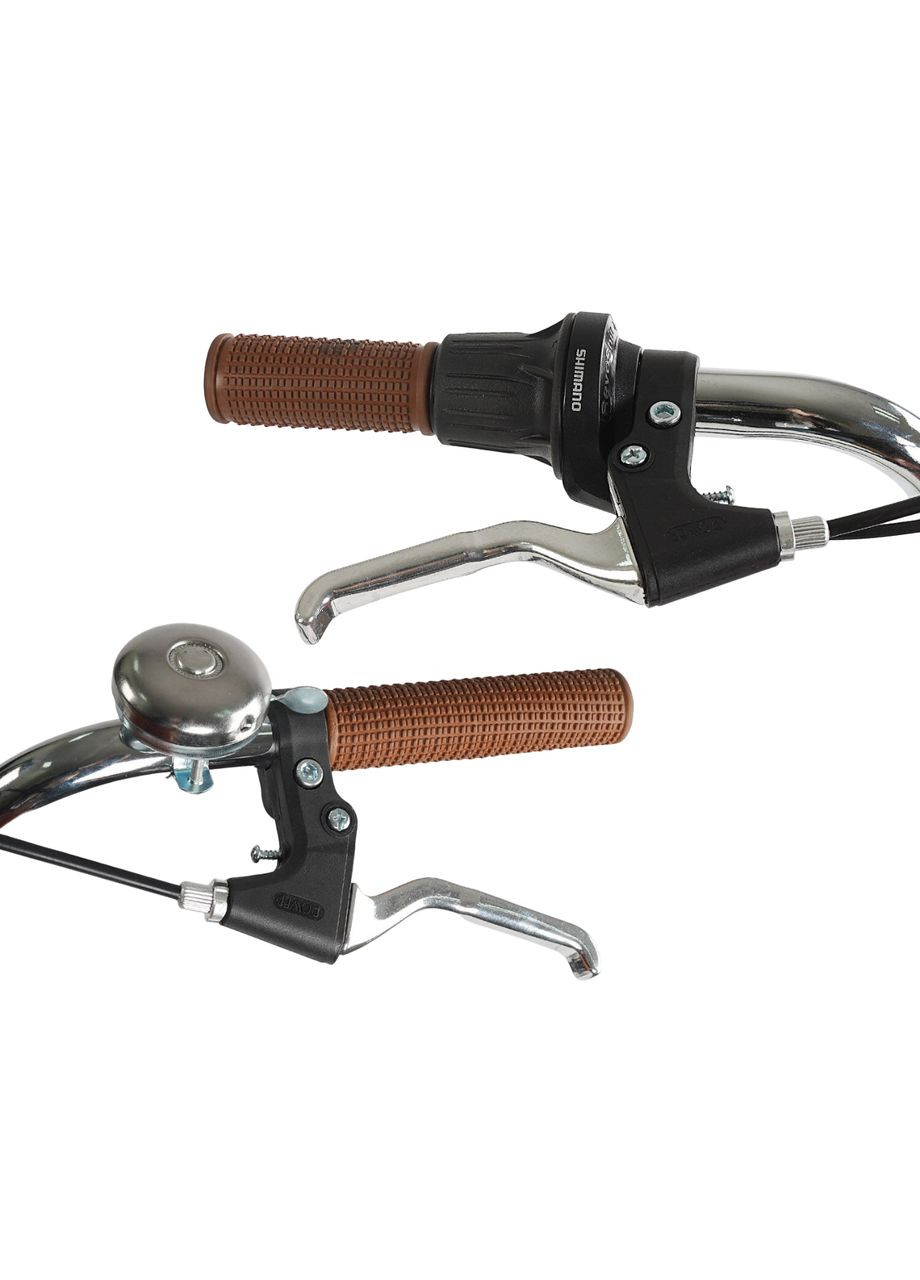 Велосипед міський 26" Polaris PS-128, сталева рама 16.5", Shimano 7 швидкостей. Dark blue (168068) Corso (340910596)