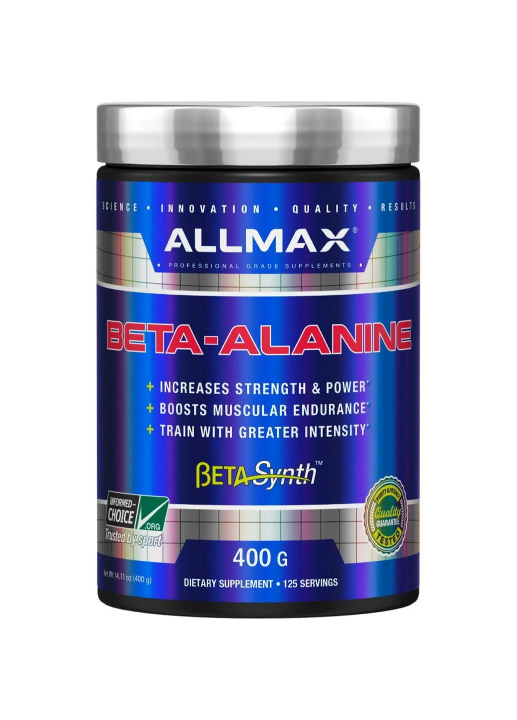 Амінокислота Beta-Alanine, 400 грам ALLMAX Nutrition (293481583)