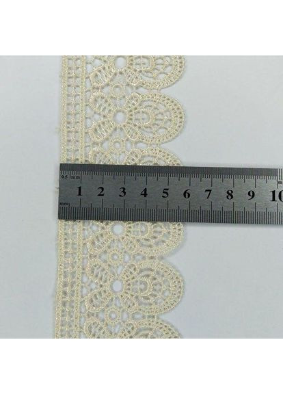 Кружево макраме 6см (13м) Цвет - Молочный (12-SF-3150-2) Plus-plus (352745104)
