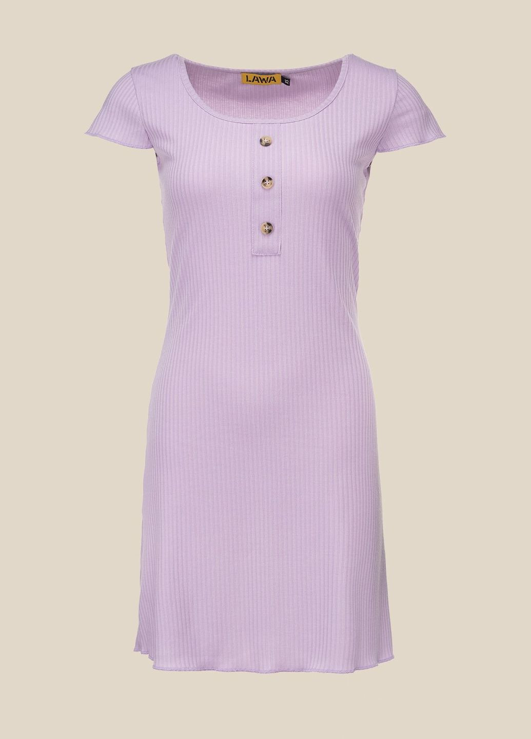 Лавандова повсякденний сукня однотонна жіноча wbc02384 shop (2000990657794) LAWA