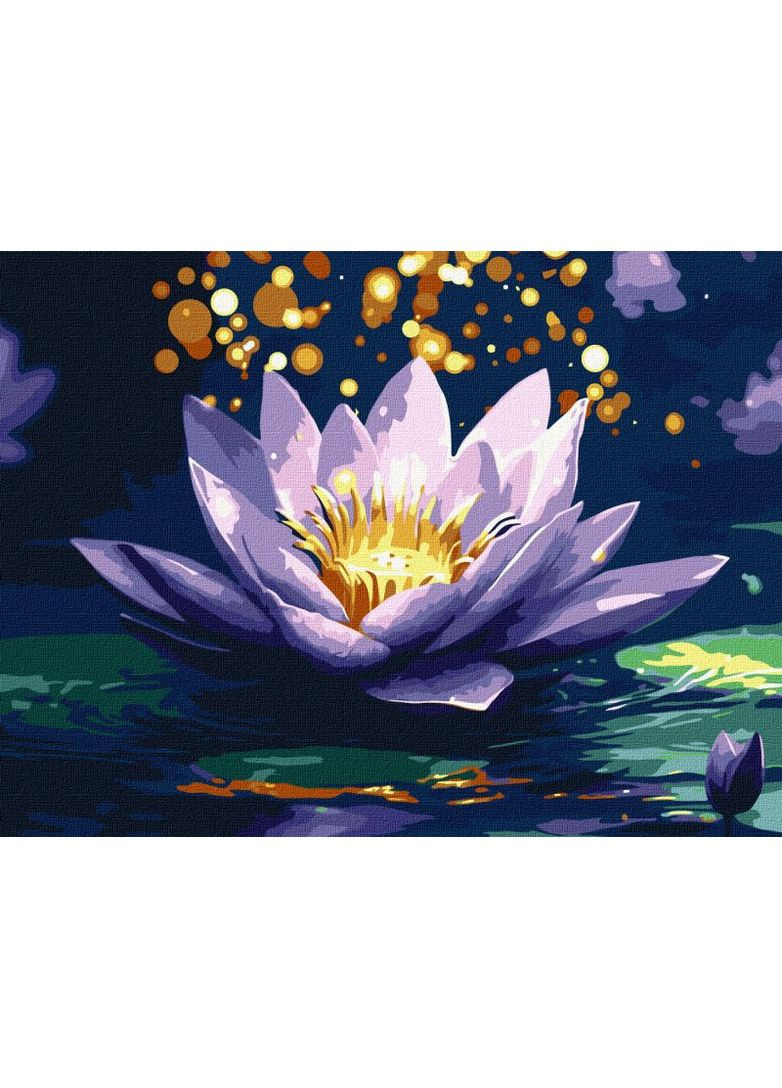 Картина по номерам Цветочное созвездие с красками металлик extra ©victoria_art___ 30x40 KHO3307 Идейка Ідейка (369497838)