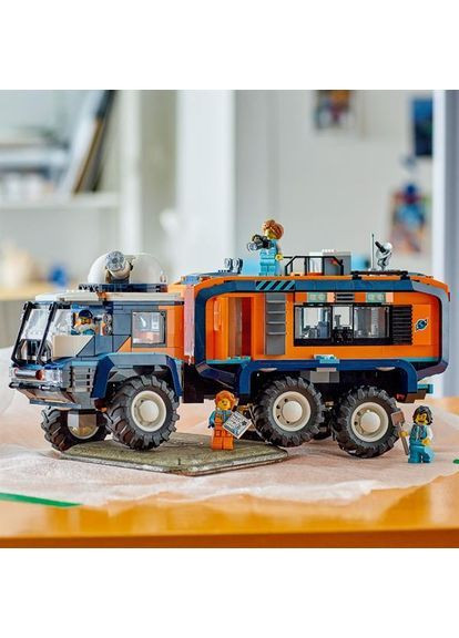 Конструктор City Арктический исследовательский грузовик с научной лабораторией 1064 детали () Lego 60471 (367019921)