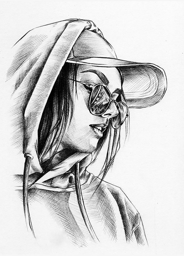 Набор алмазной вышивки "Современная украинка" Чарівний діамант (301279066)