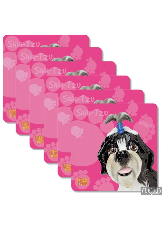 Набор подставок из пробки «Шитца» (6 шт) 10,5х10,5 см Arora Design (301423676)