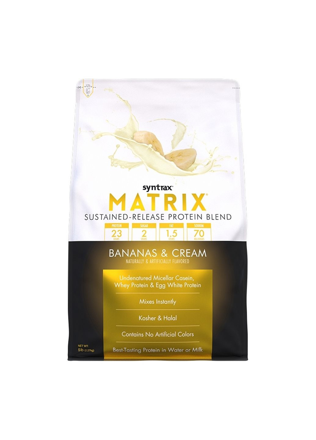 Протеин Matrix, 2.27 кг Банан Syntrax (293480242)