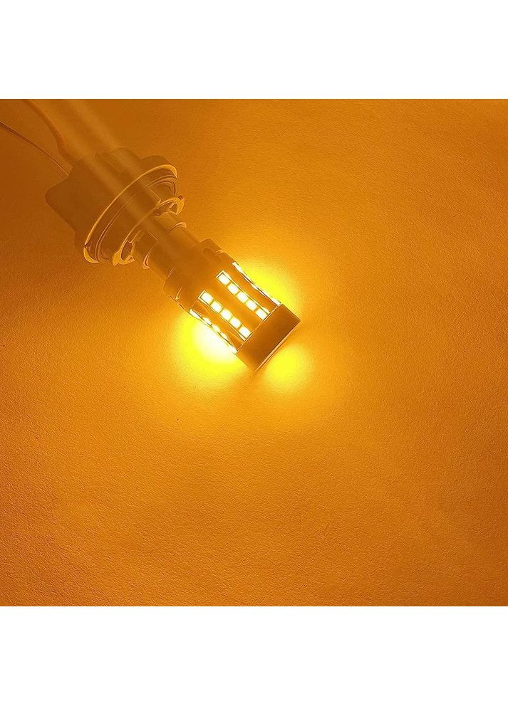 Автомобильная светодиодная лампа указателя поворота BAU15S PY21W 1156(150) 2шт No Brand (354828876)