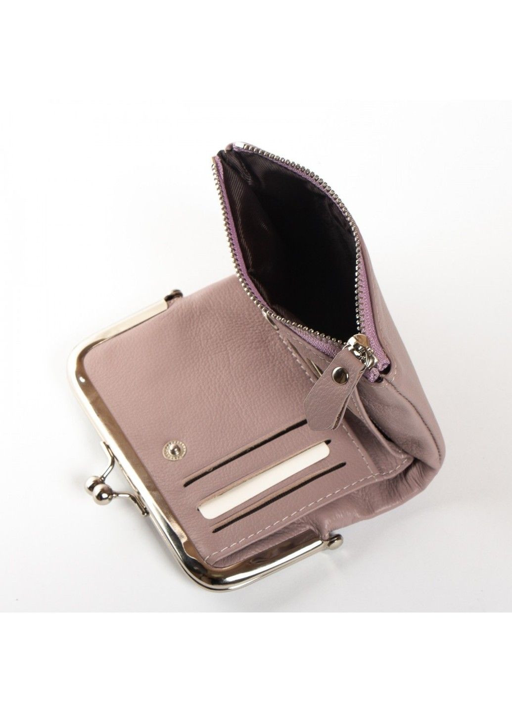 Женский кожаный кошелек Classik WN-23-13 pink-purple Dr. Bond (282820125)