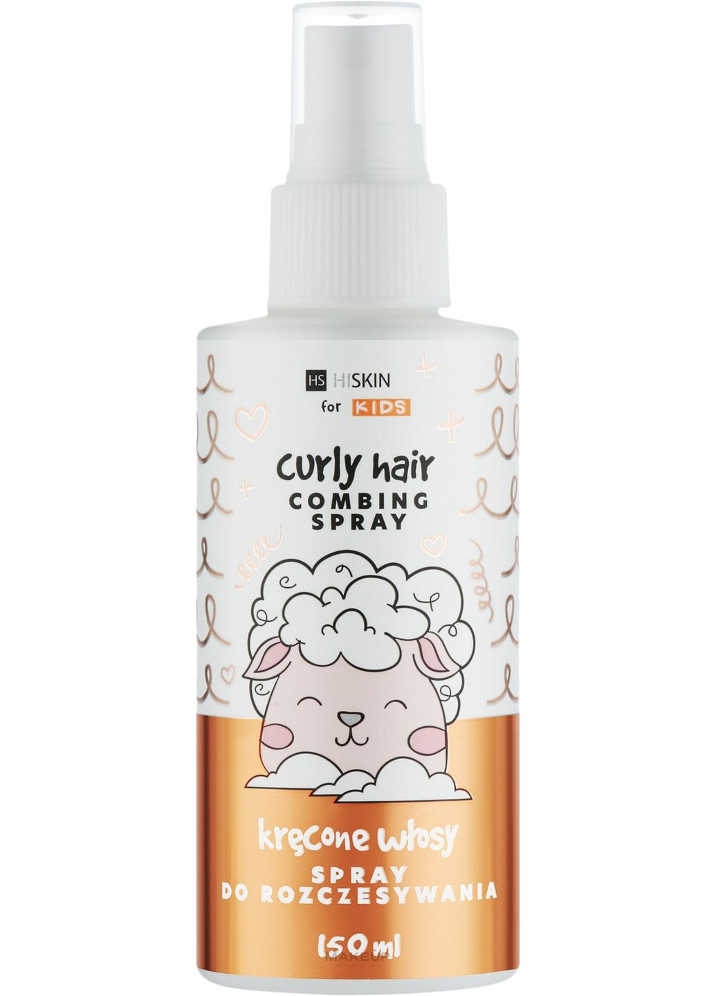 Спрей для распутывания вьющихся детских волос Kids Curly Hair Spray 150ml (1310210-31155228) HiSkin (368607291)